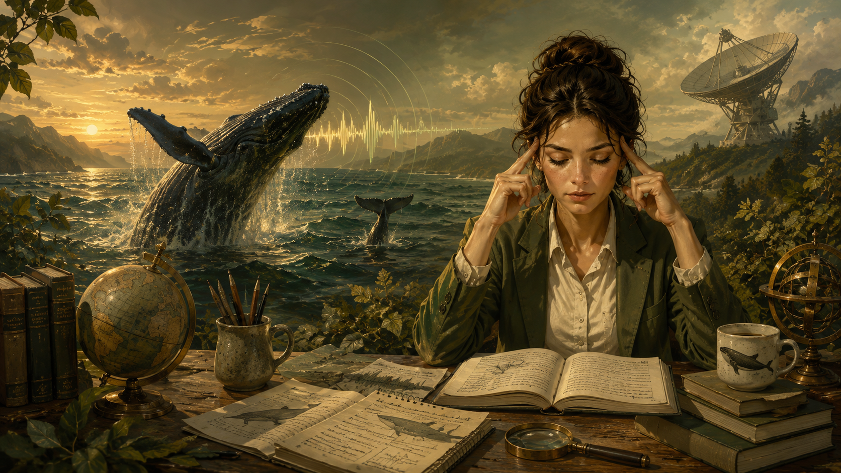 Humpback whale communication and Whale-SETI science lesson cover